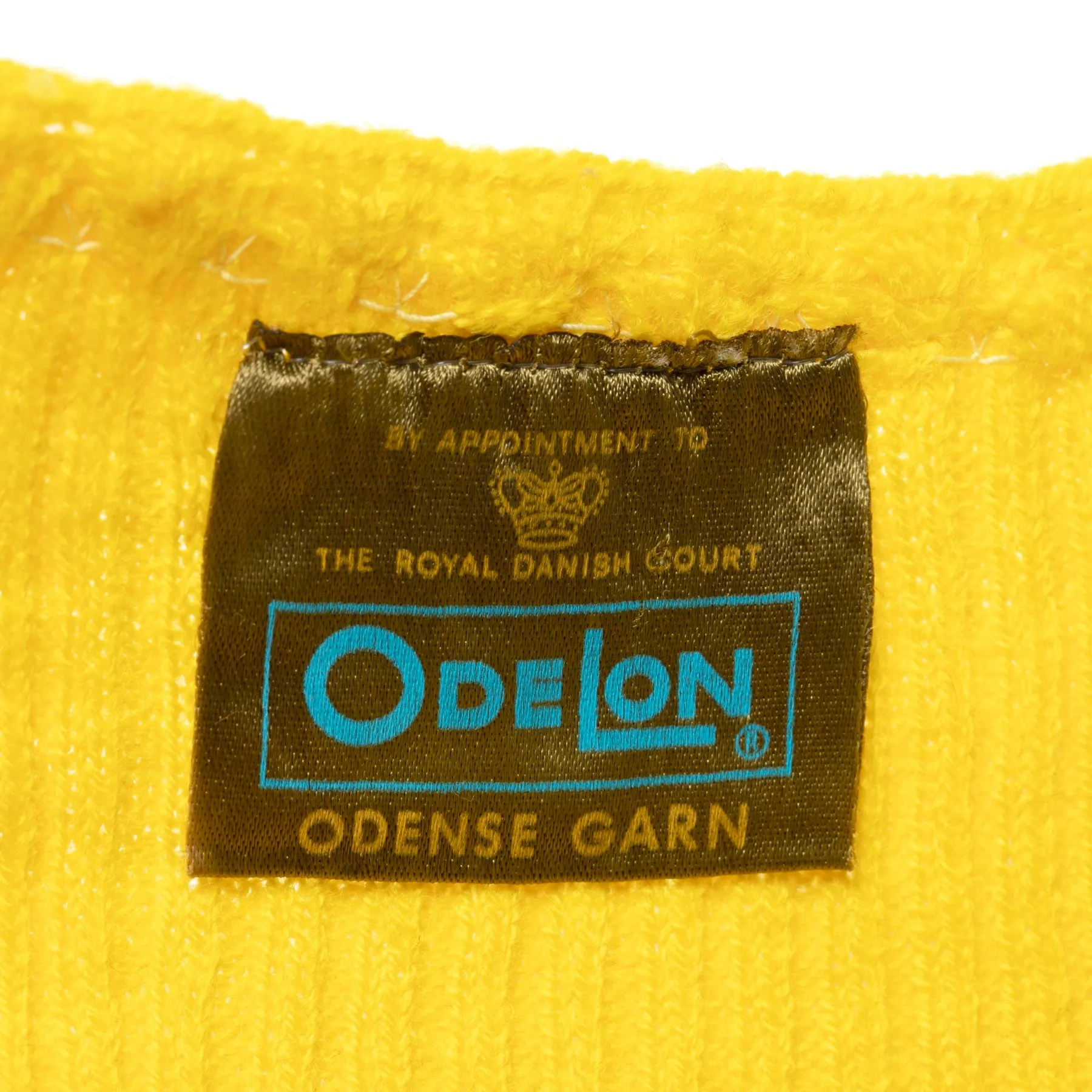 60s, Odense Garn, Sculpted Ribbing, Lace Stitch, Royal Warrant
