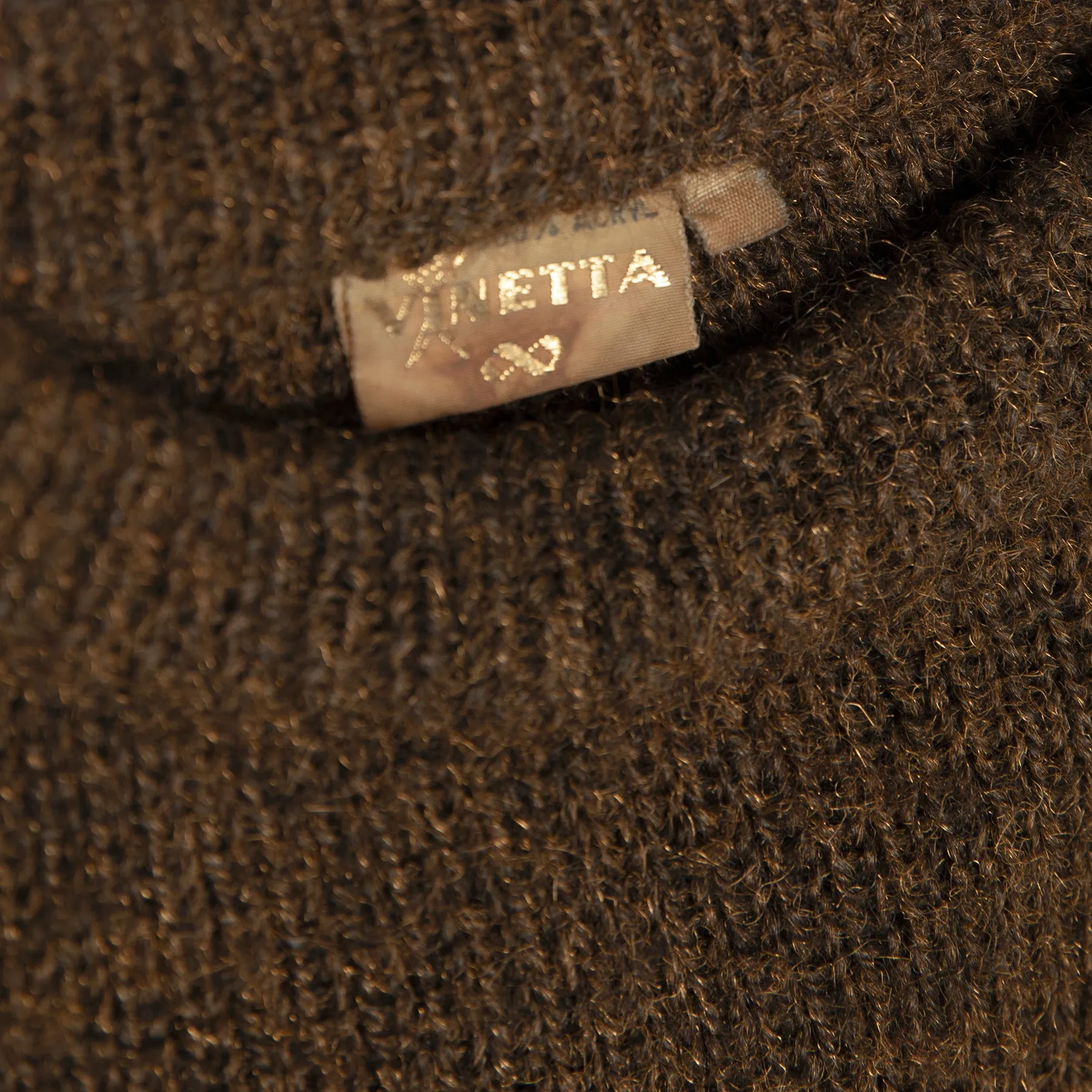 70s Brushed Acryl Stockinette Pullover