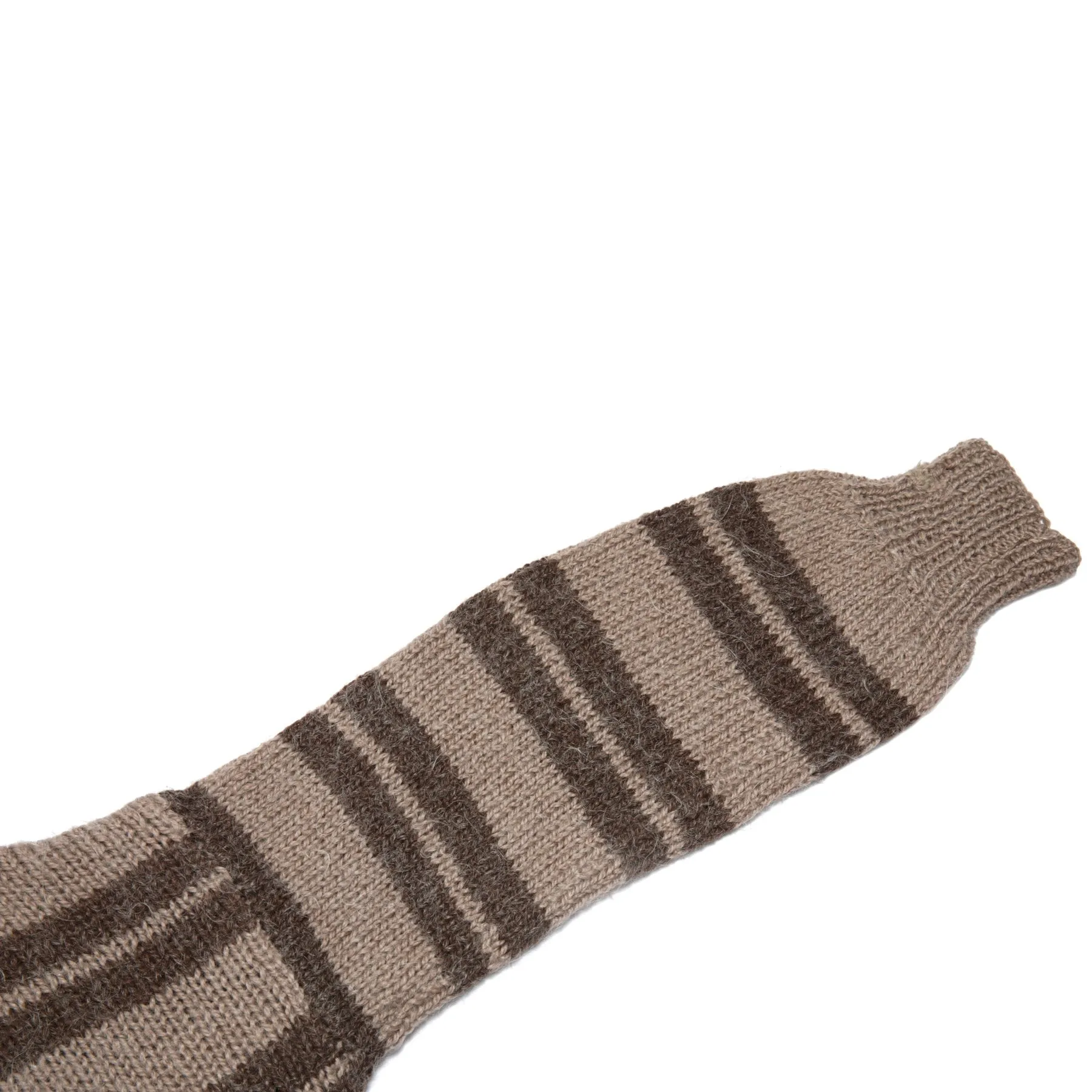 70s Collegiate Loose Mid Guage Mohair Yarn V Neck Pullover