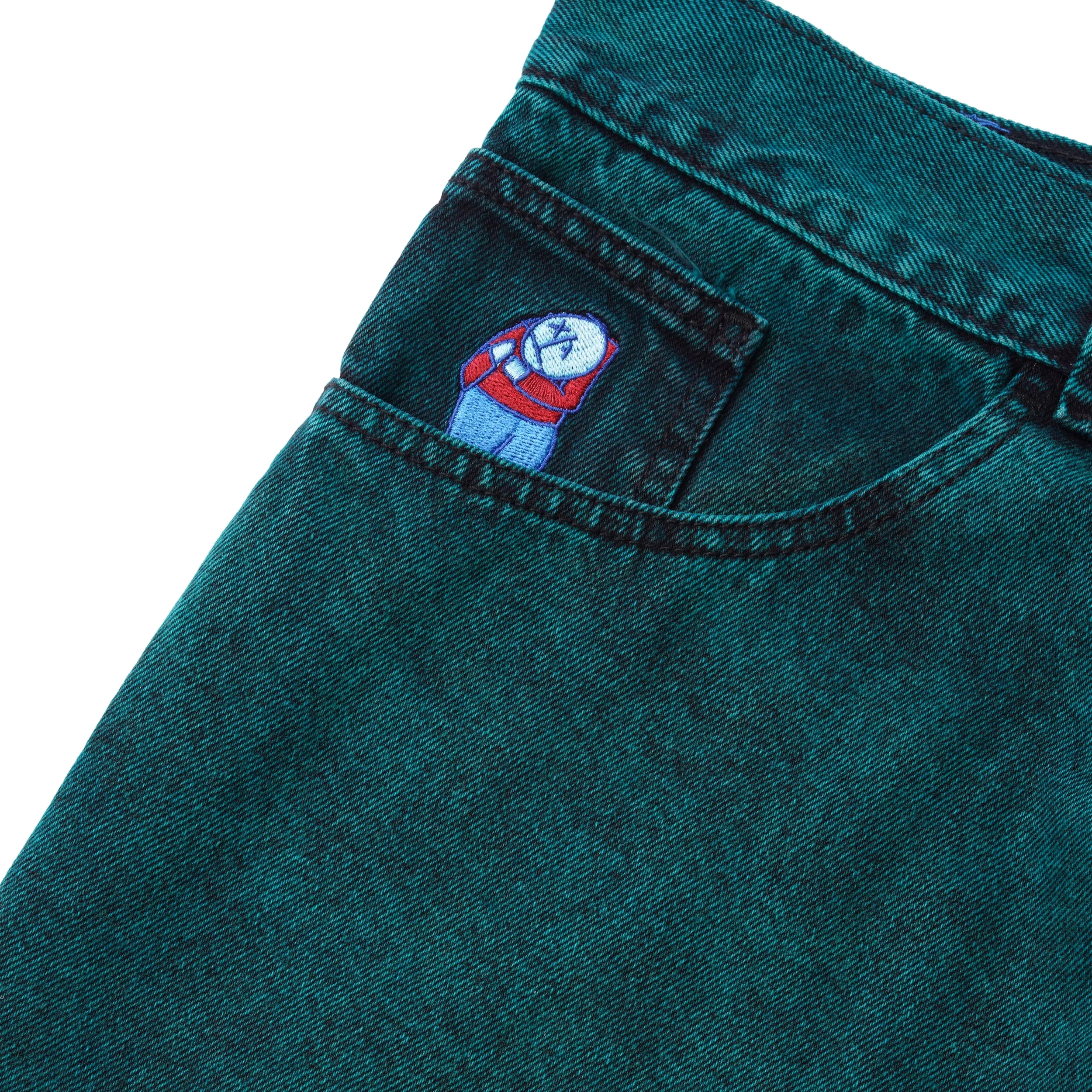 Big Boy Jeans, Teal Black