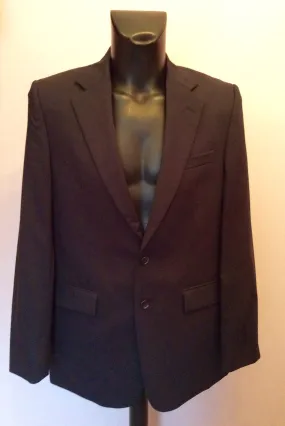 Brand New Jaeger Navy Blue Wool Suit Jacket Size 40R