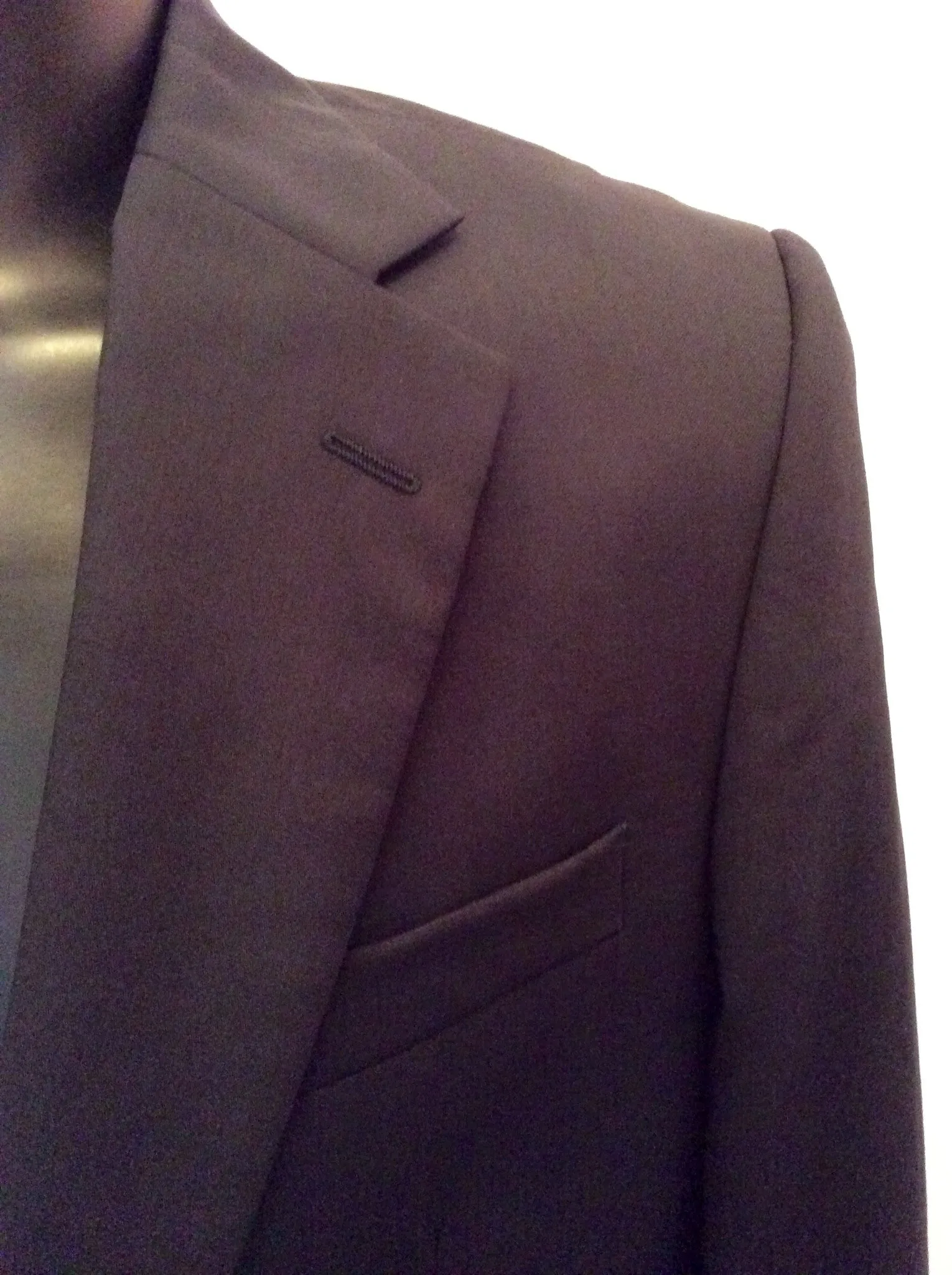 Brand New Jaeger Navy Blue Wool Suit Jacket Size 40R