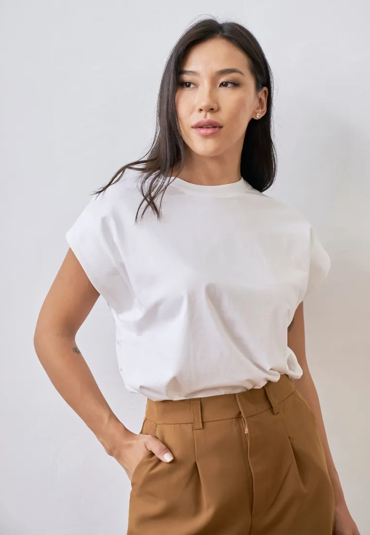 Darby Oversized Batwing Sleeve Top