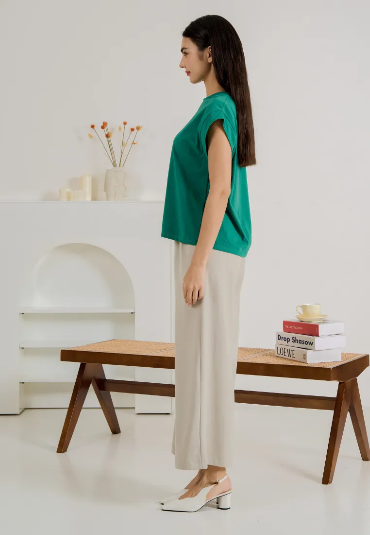 Darby Oversized Batwing Sleeve Top