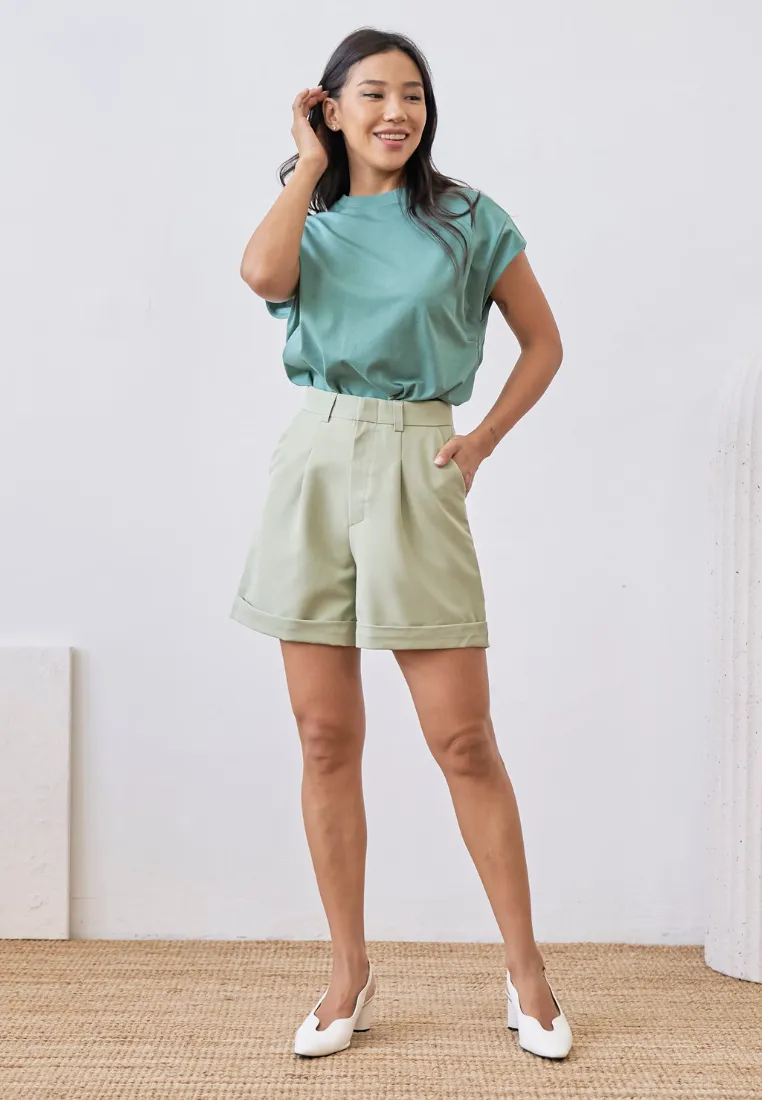 Darby Oversized Batwing Sleeve Top