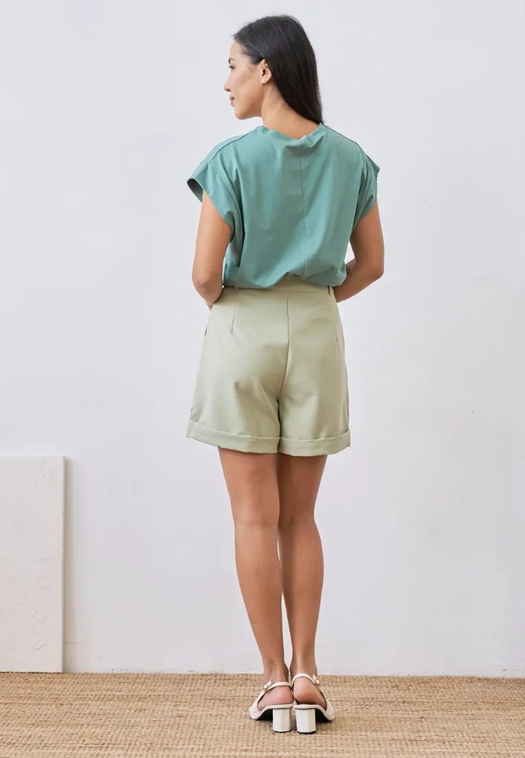 Darby Oversized Batwing Sleeve Top