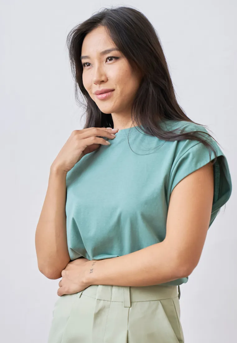 Darby Oversized Batwing Sleeve Top