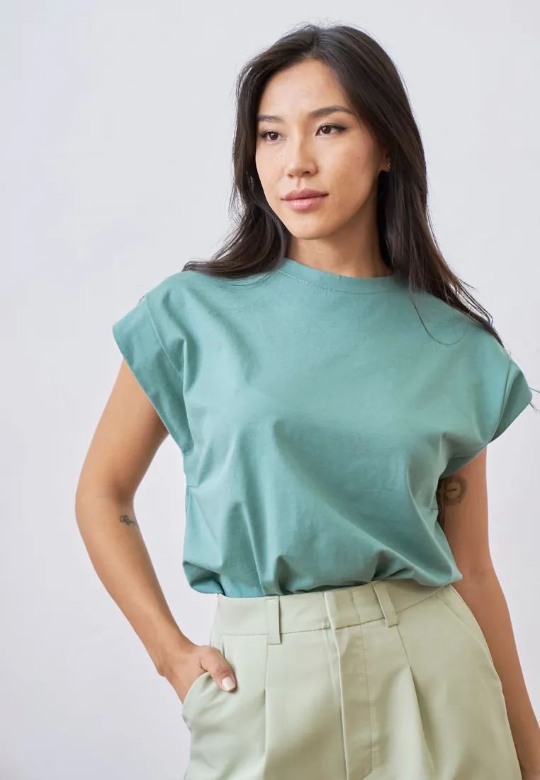 Darby Oversized Batwing Sleeve Top