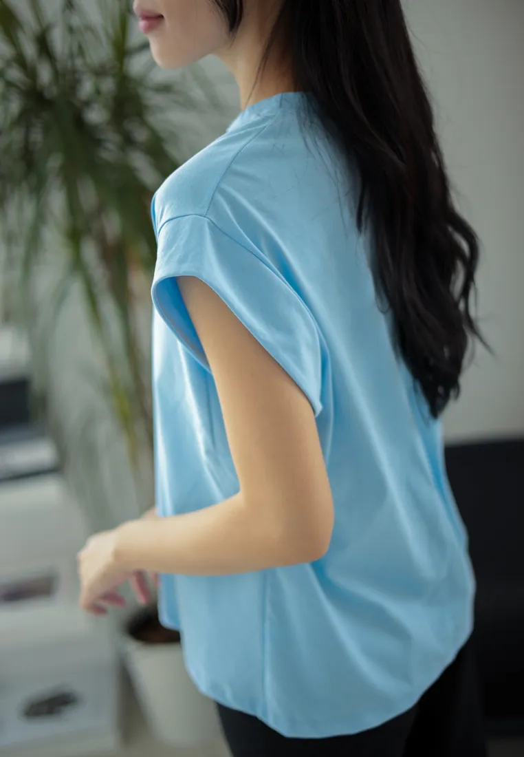 Darby Oversized Batwing Sleeve Top