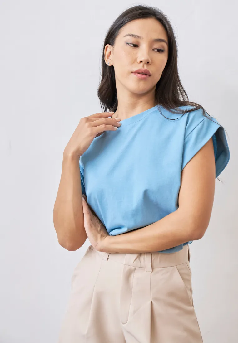 Darby Oversized Batwing Sleeve Top