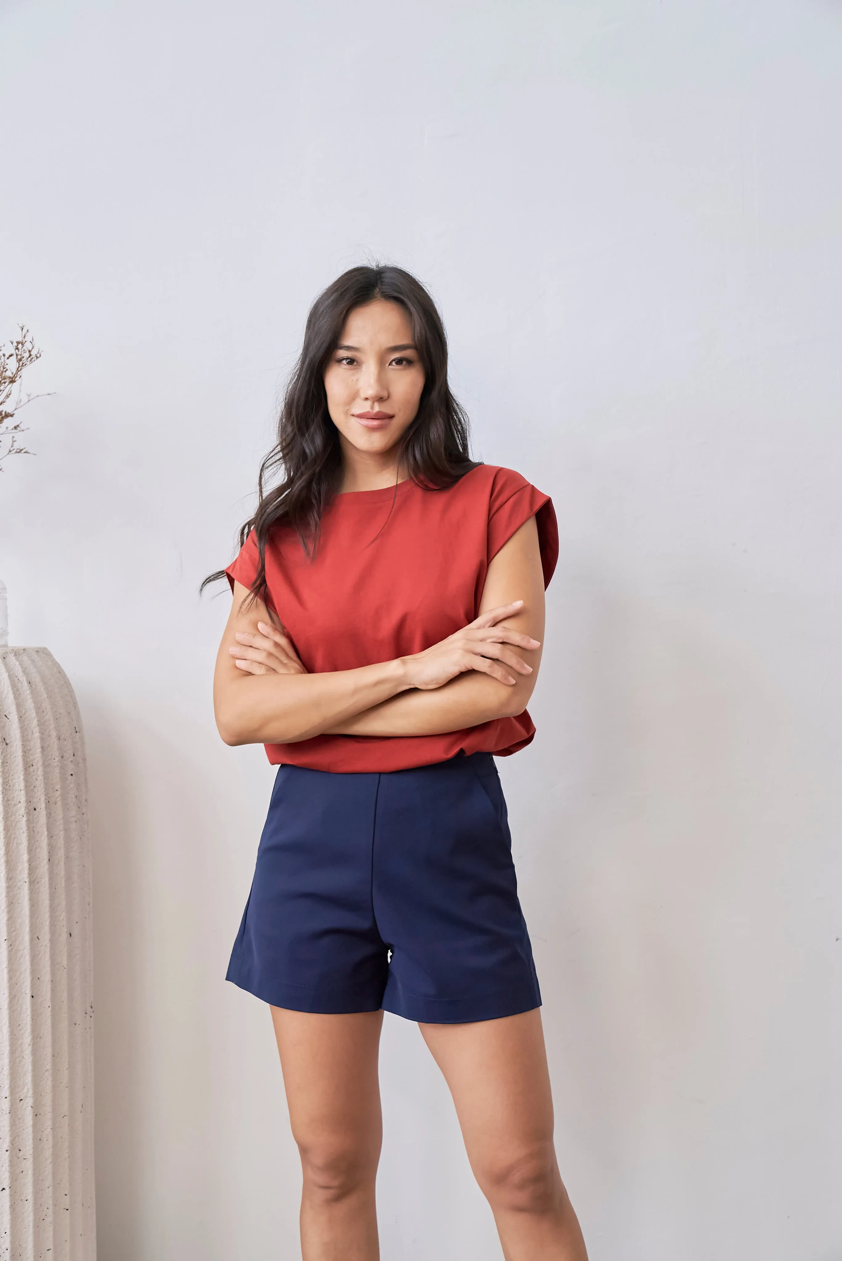 Darby Oversized Batwing Sleeve Top