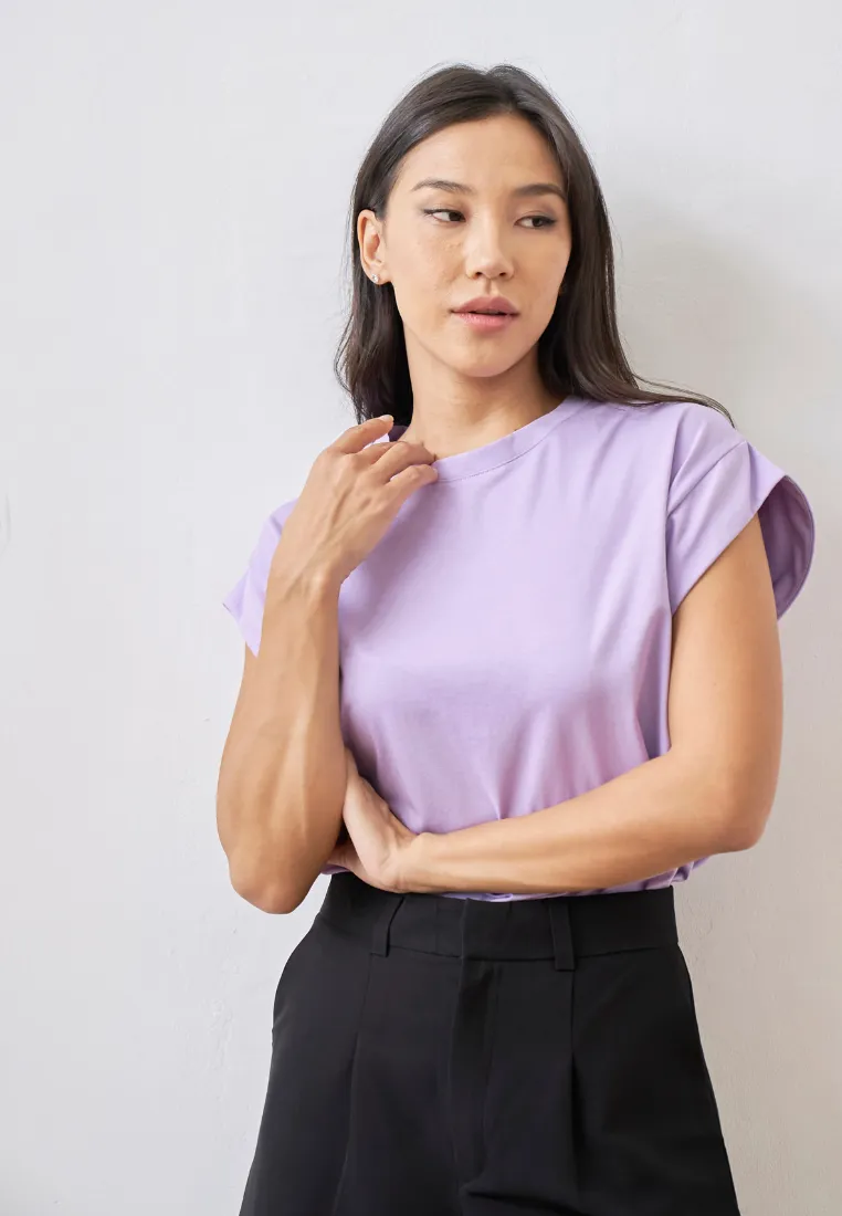 Darby Oversized Batwing Sleeve Top