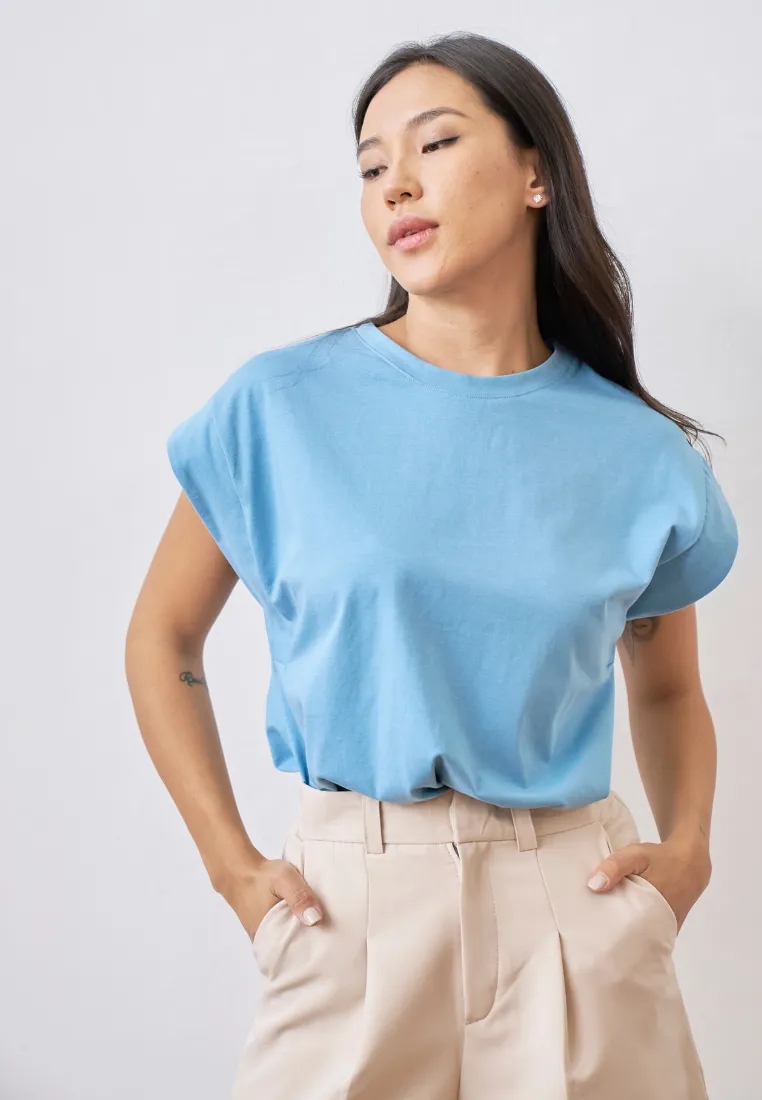Darby Oversized Batwing Sleeve Top