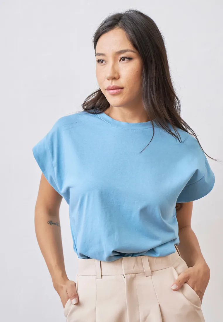 Darby Oversized Batwing Sleeve Top