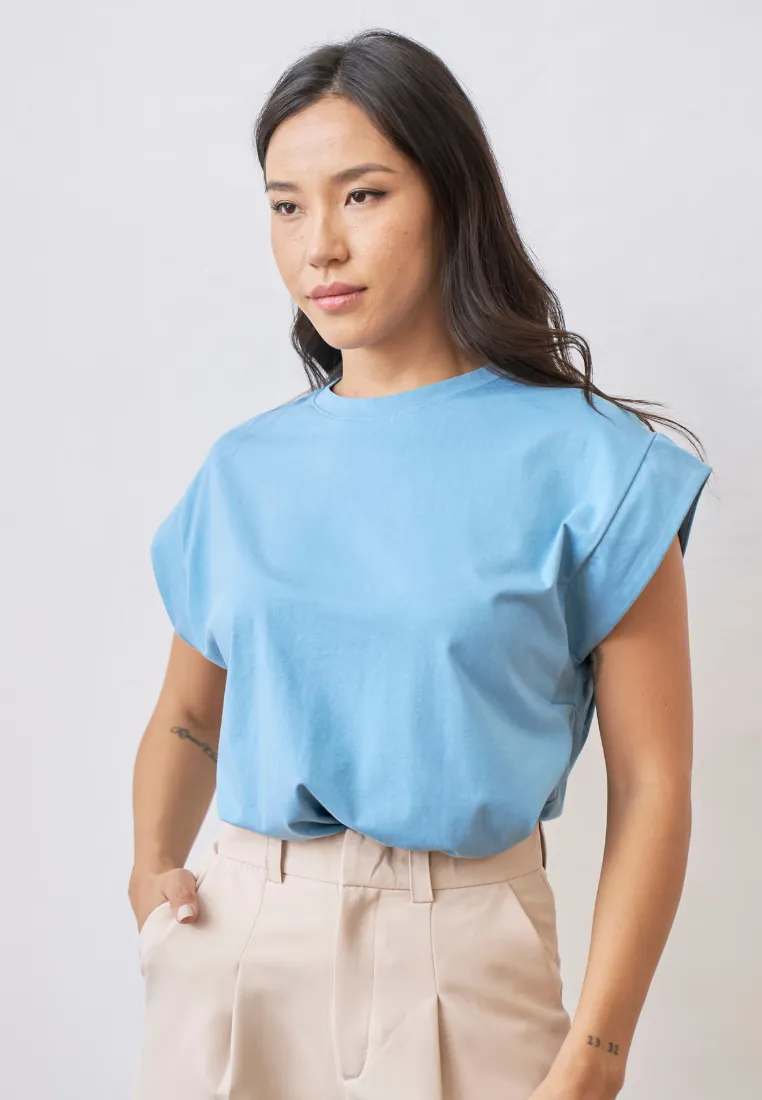 Darby Oversized Batwing Sleeve Top