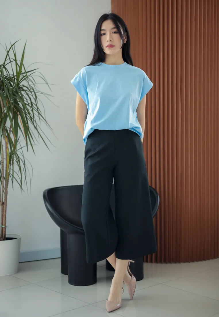 Darby Oversized Batwing Sleeve Top