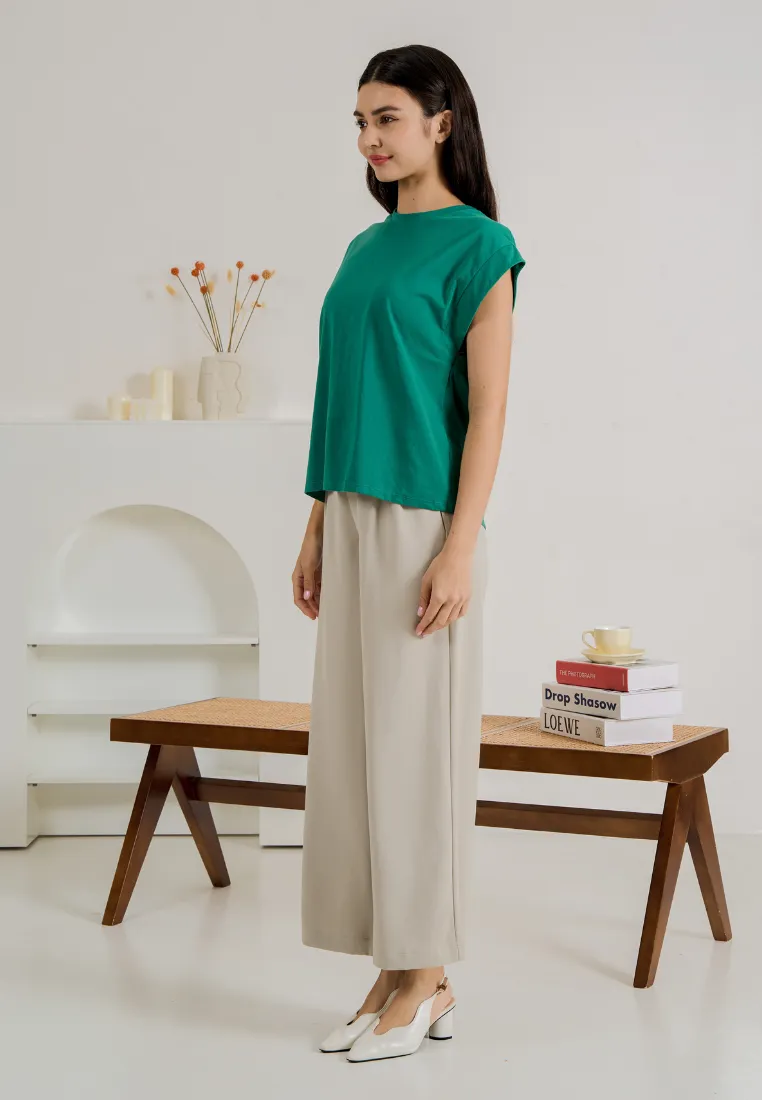 Darby Oversized Batwing Sleeve Top