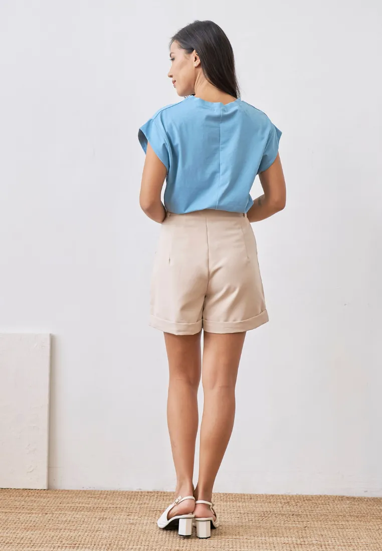 Darby Oversized Batwing Sleeve Top