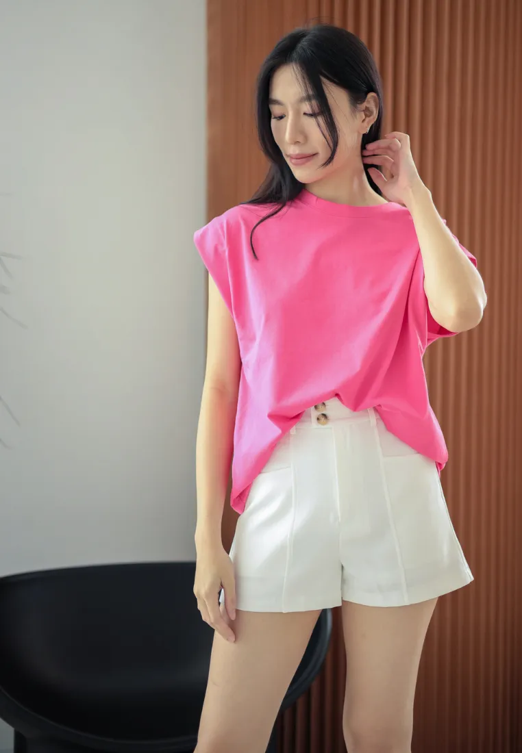 Darby Oversized Batwing Sleeve Top