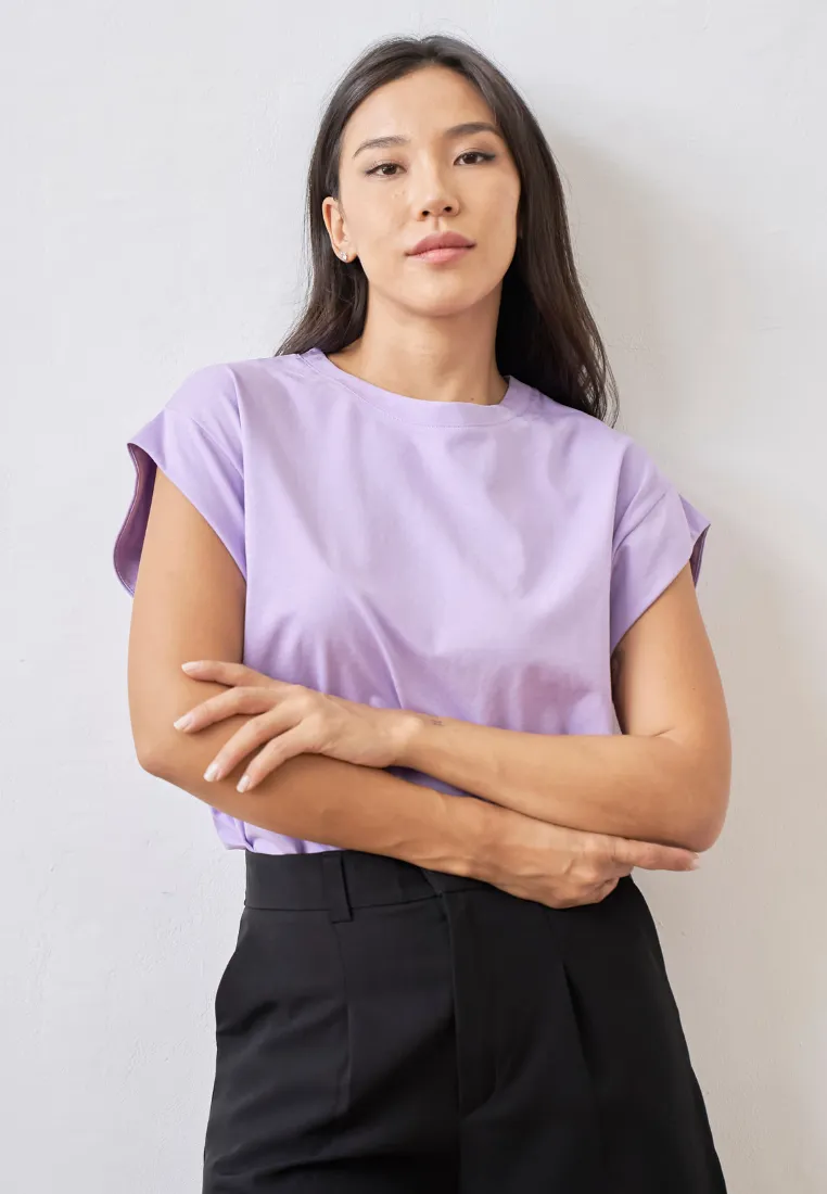 Darby Oversized Batwing Sleeve Top