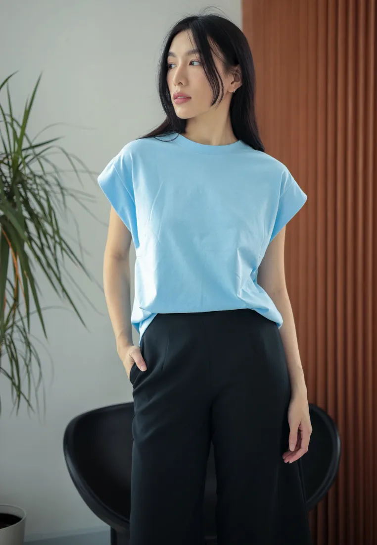 Darby Oversized Batwing Sleeve Top