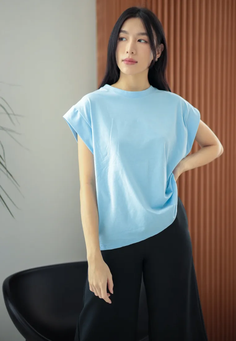 Darby Oversized Batwing Sleeve Top