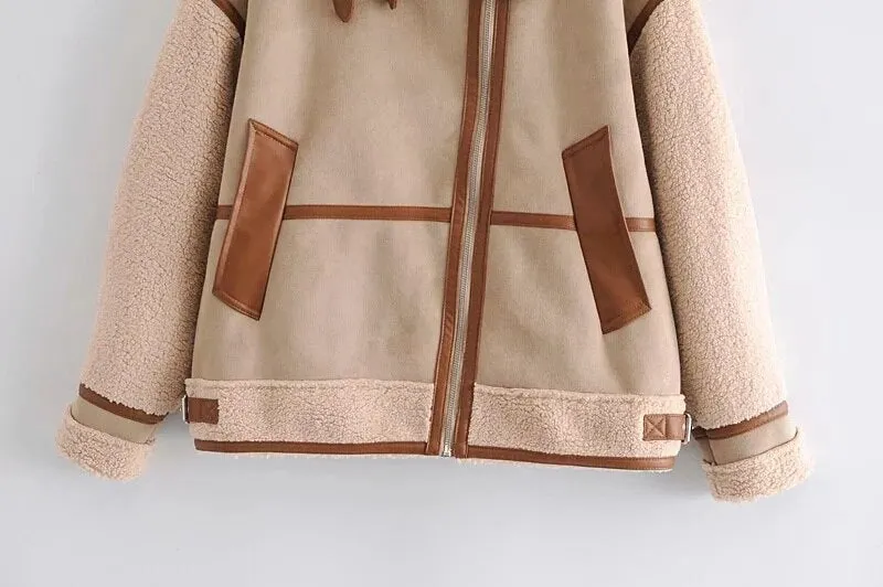 FUR OVERSIZED JACKET