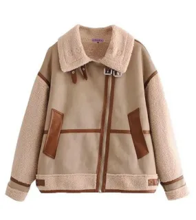 FUR OVERSIZED JACKET