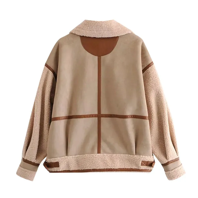FUR OVERSIZED JACKET