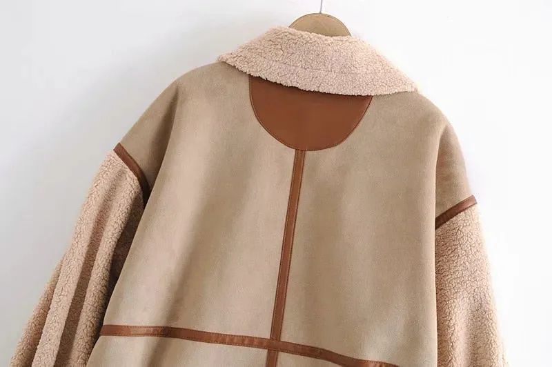 FUR OVERSIZED JACKET