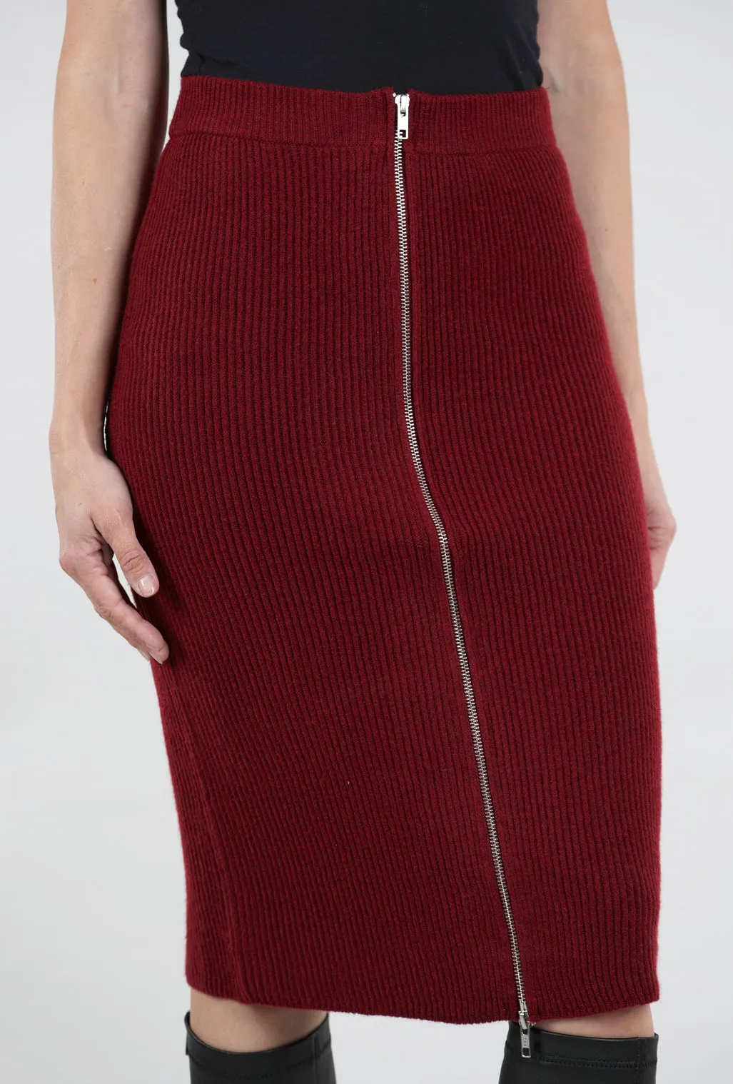 Jordana Skirt, Ruby Red