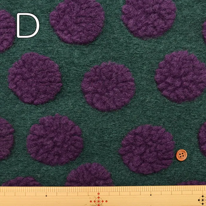 Made in Italy - Evolution Tex Sliver Knit Fabric - Dots (large)