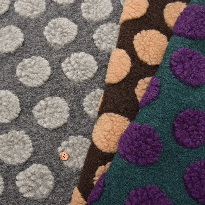 Made in Italy - Evolution Tex Sliver Knit Fabric - Dots (large)