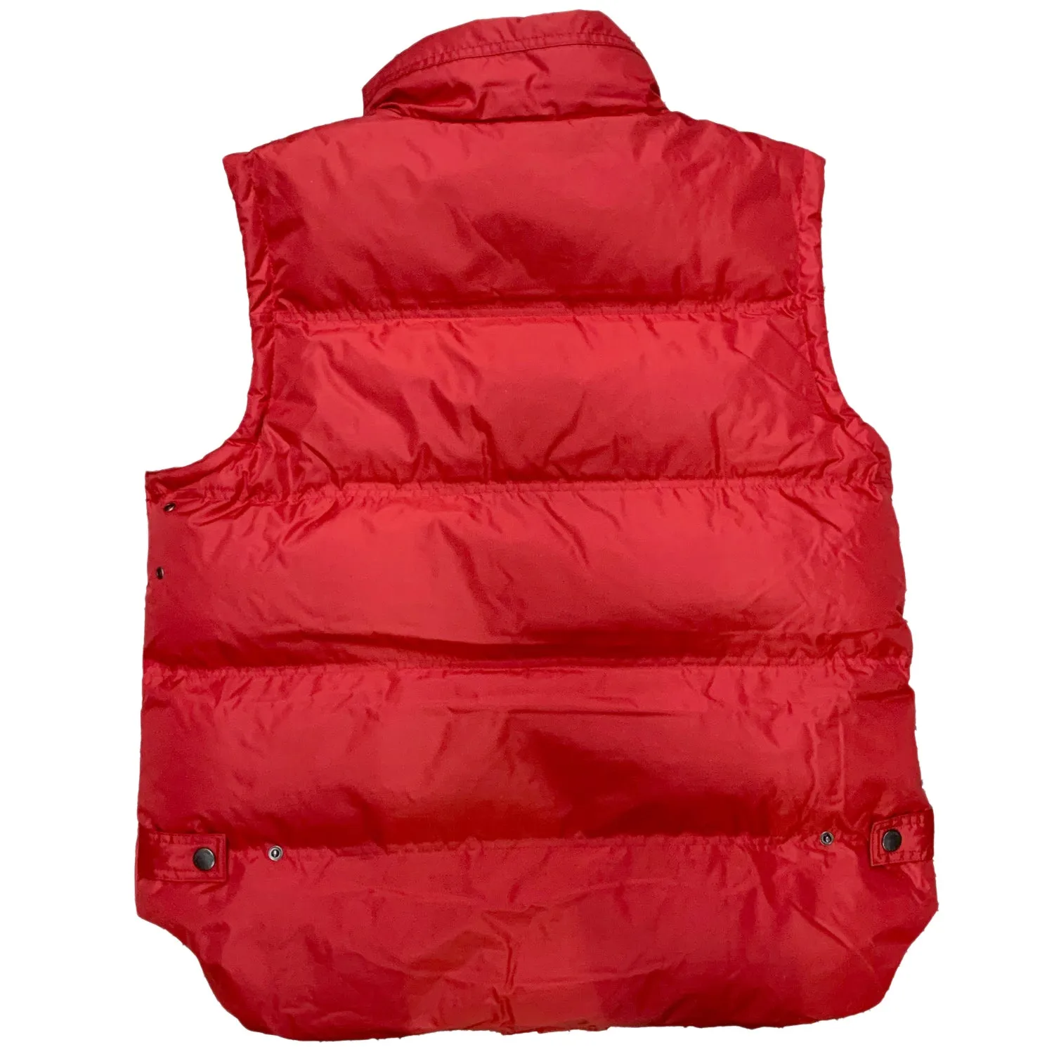 Oversize Red Puffer Vest