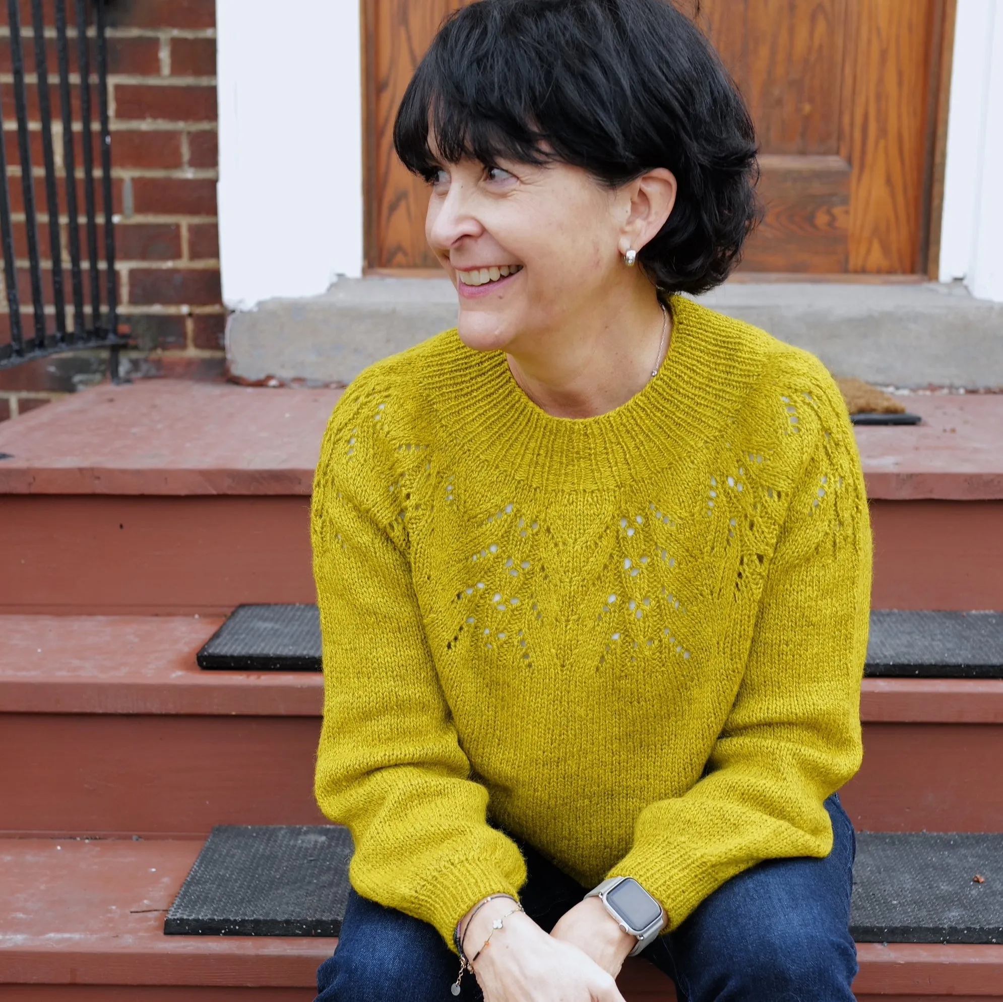Salty Air Sweater by Samantha Guerin