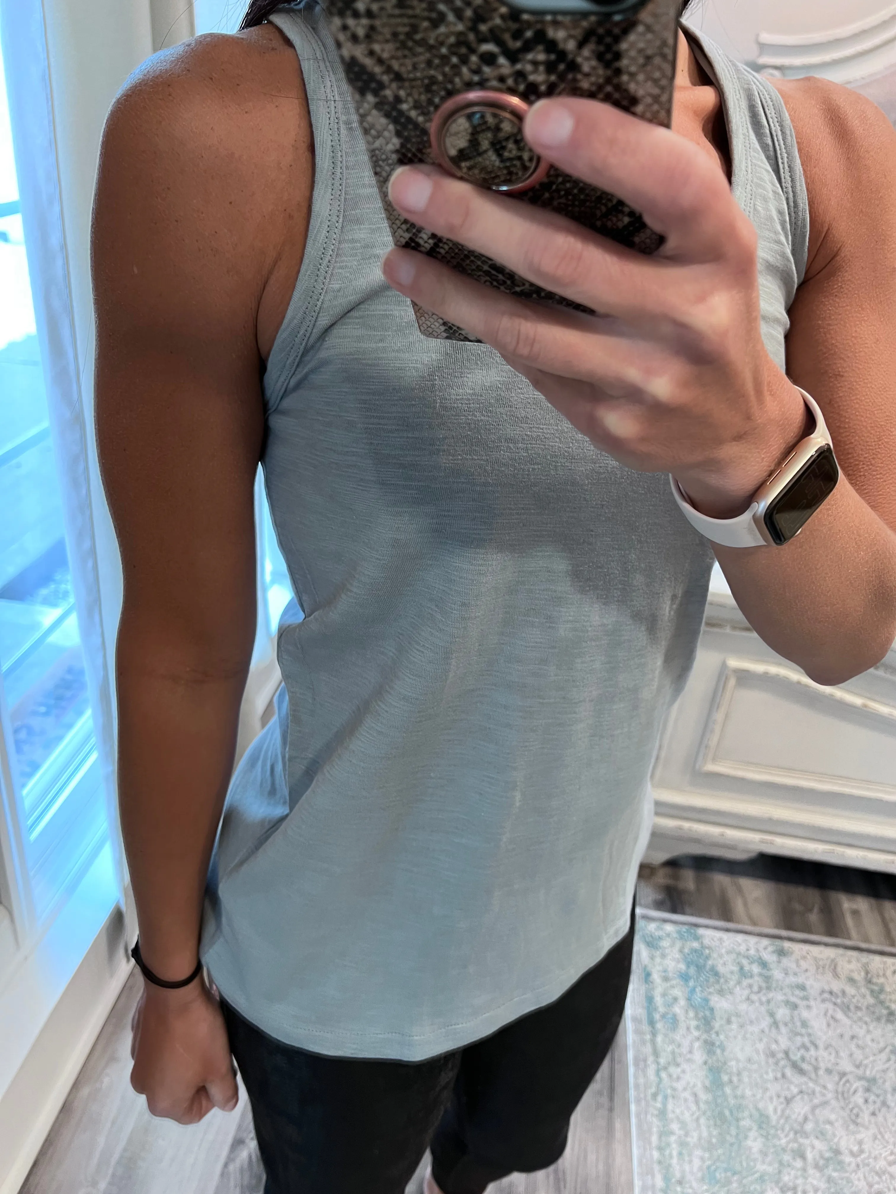 Scoop Neck Racerback Tank