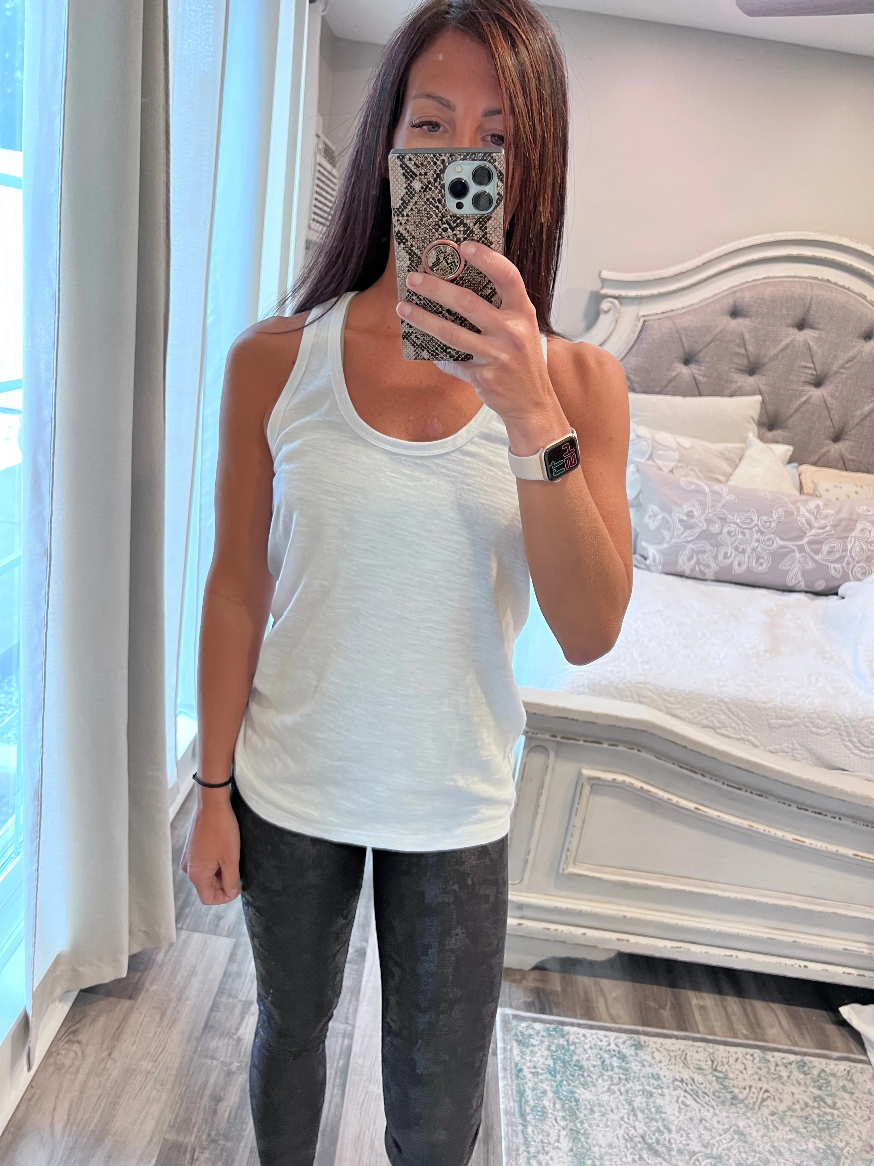 Scoop Neck Racerback Tank