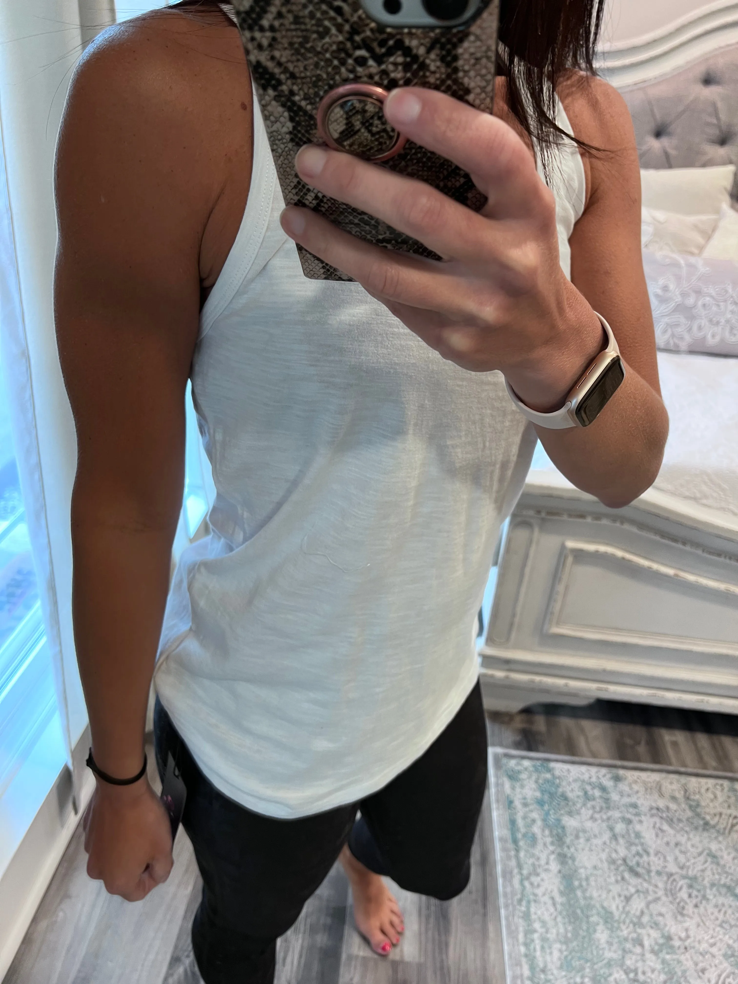 Scoop Neck Racerback Tank