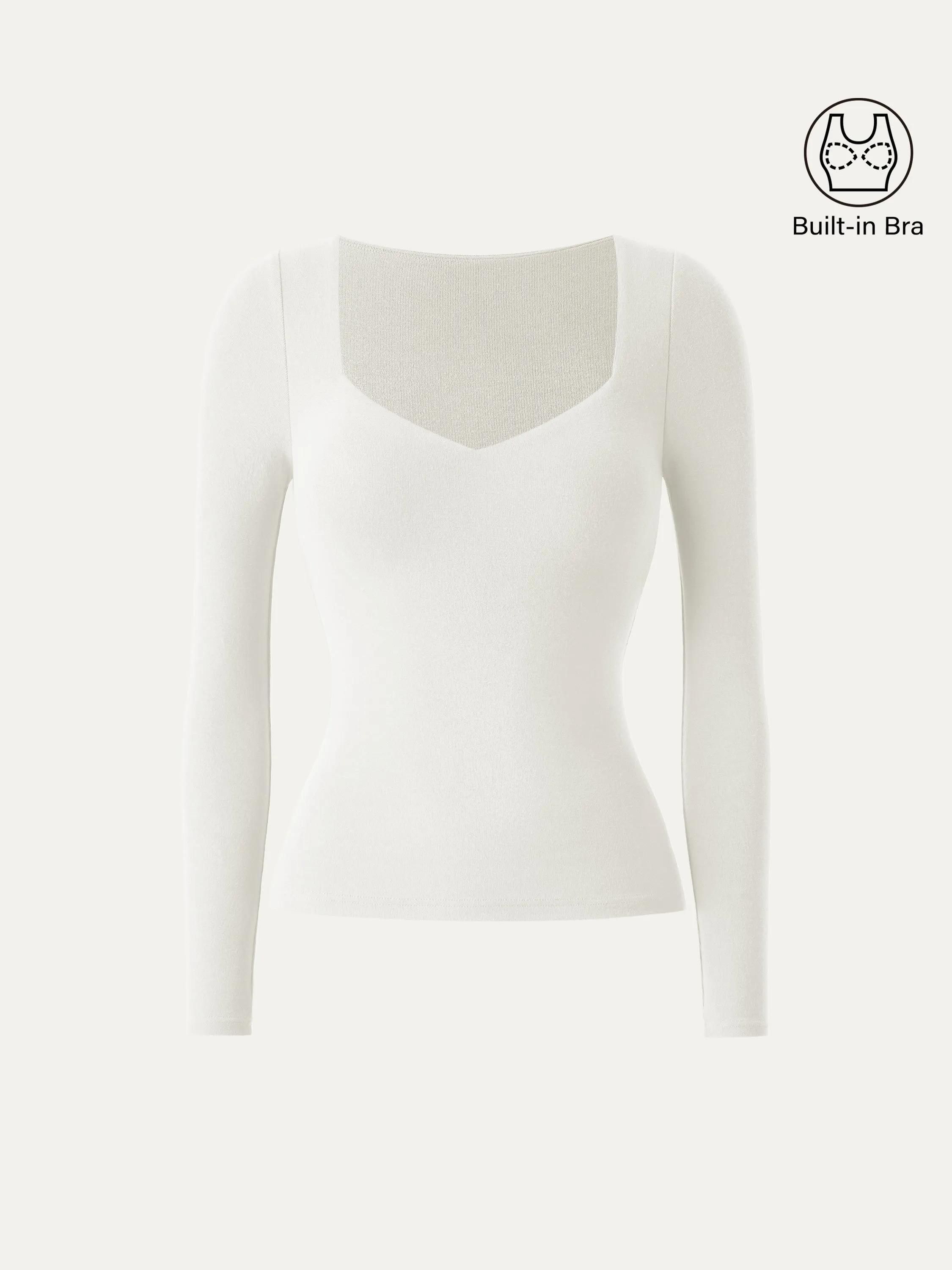 Sweetheart Neck Slim Brami Top