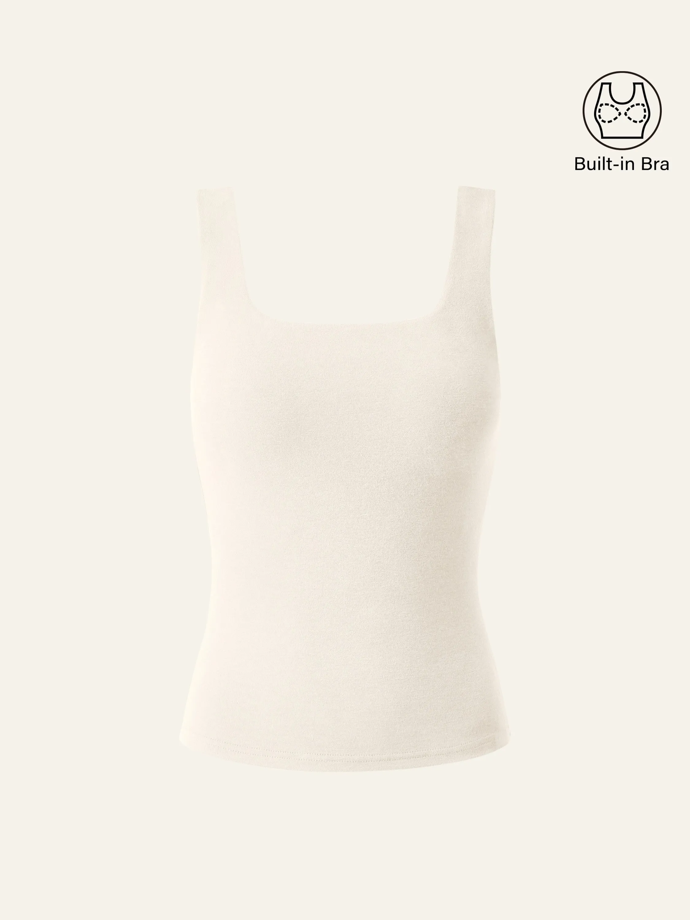 Tuckable Soft Brushed Brami Tank Top
