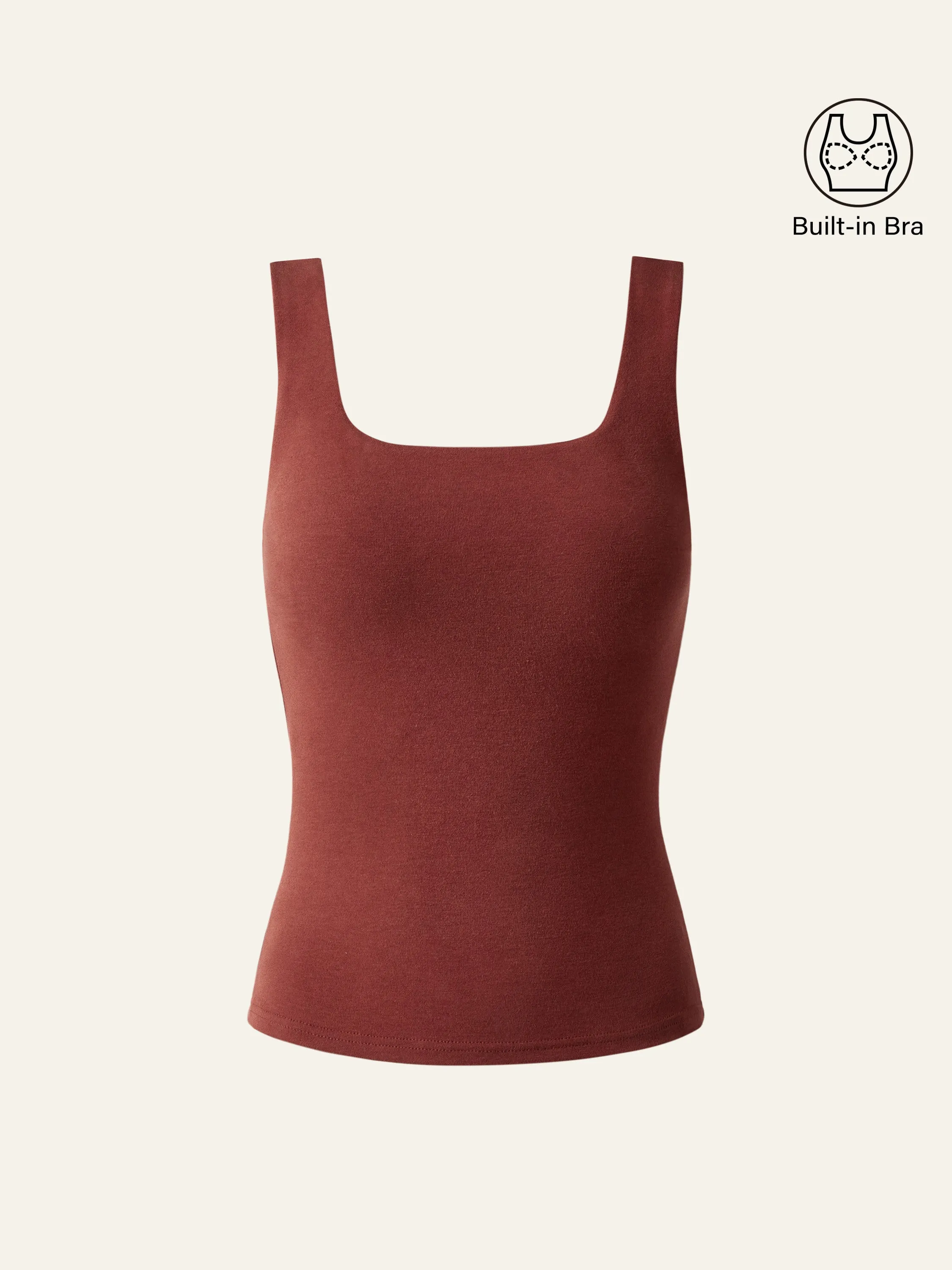 Tuckable Soft Brushed Brami Tank Top