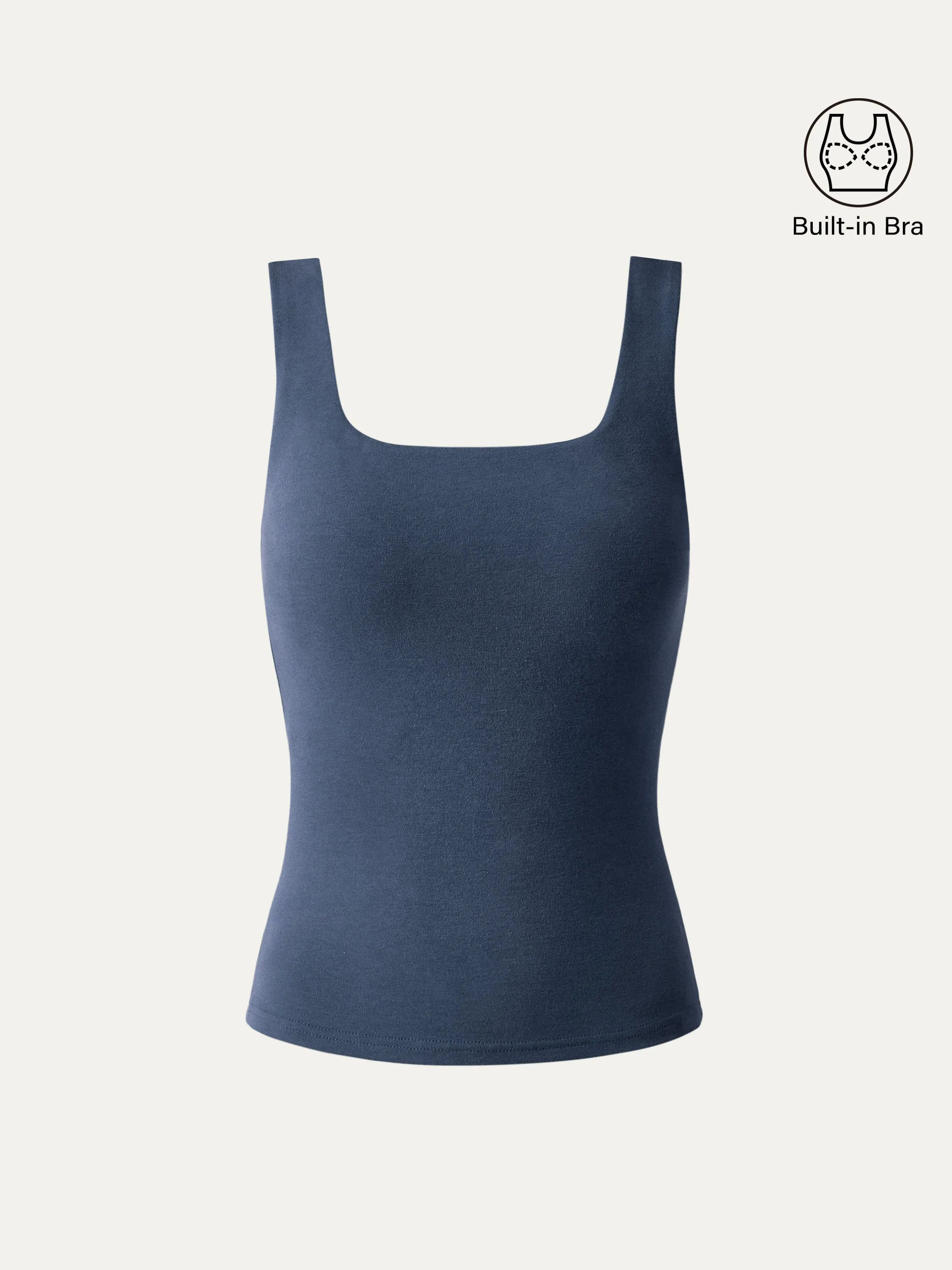 Tuckable Soft Brushed Brami Tank Top