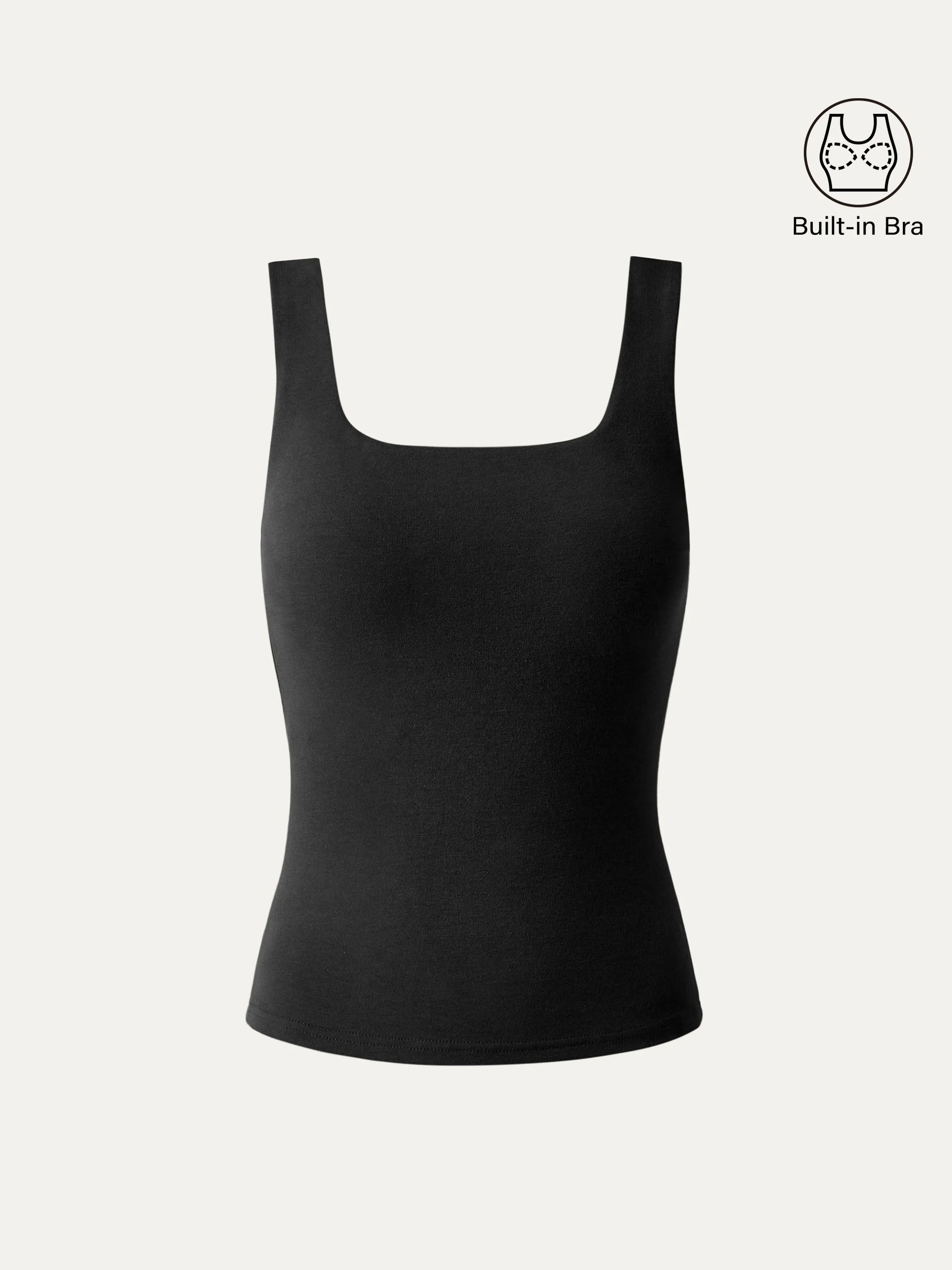 Tuckable Soft Brushed Brami Tank Top