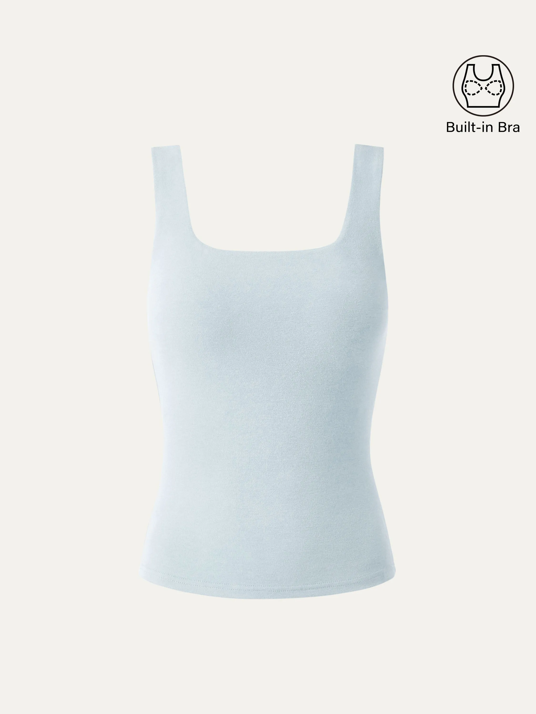 Tuckable Soft Brushed Brami Tank Top