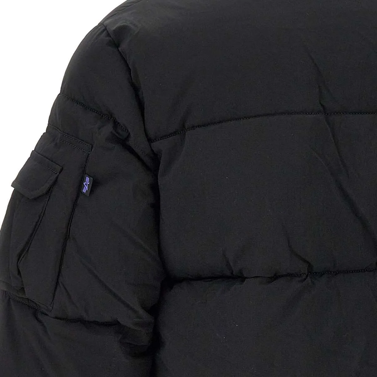 Ultraviolet Puffer Bomber Jacket