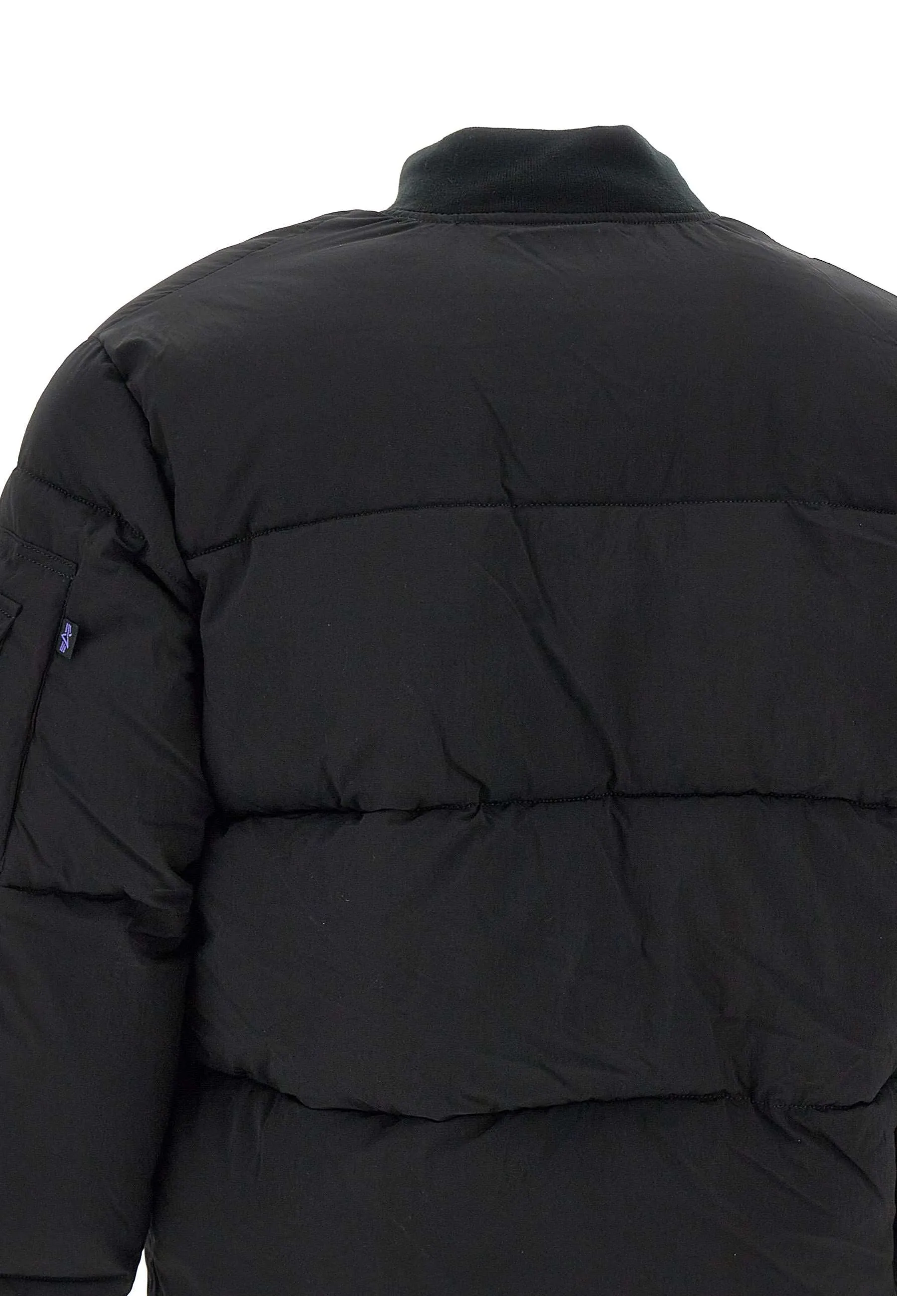 Ultraviolet Puffer Bomber Jacket