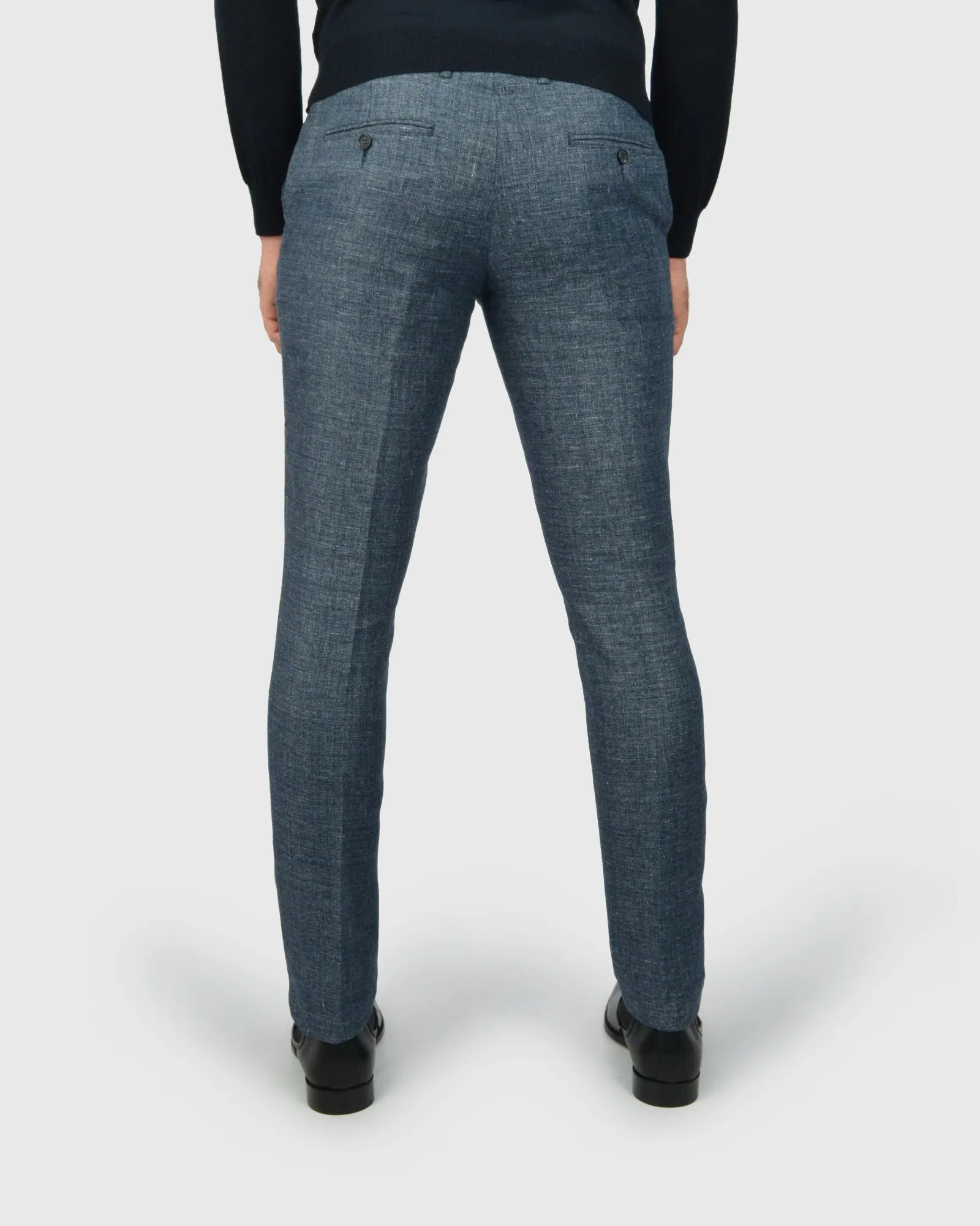 VINCENT & FRANKS S21126/4682 BLUE SLIM TROUSER