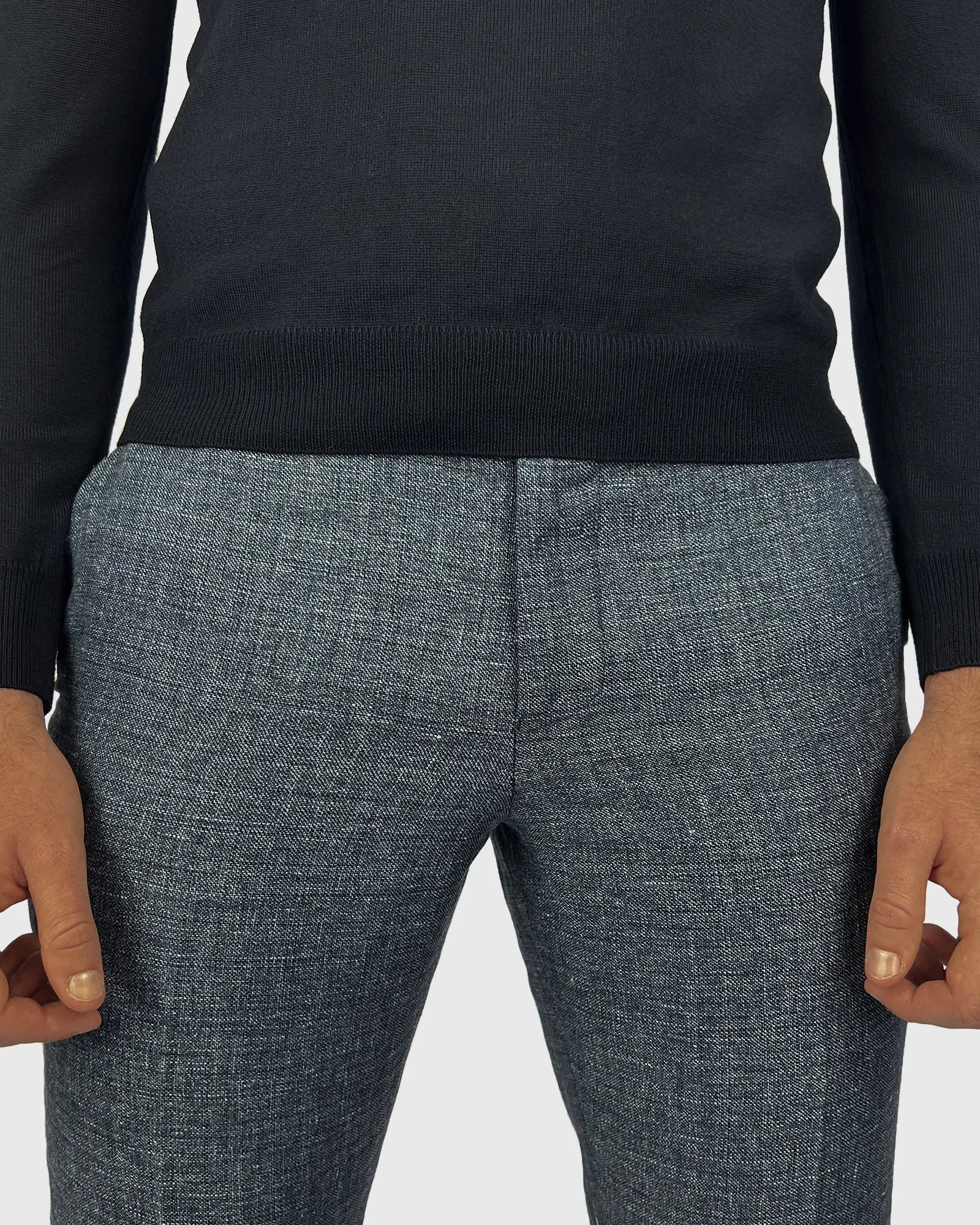 VINCENT & FRANKS S21126/4682 BLUE SLIM TROUSER